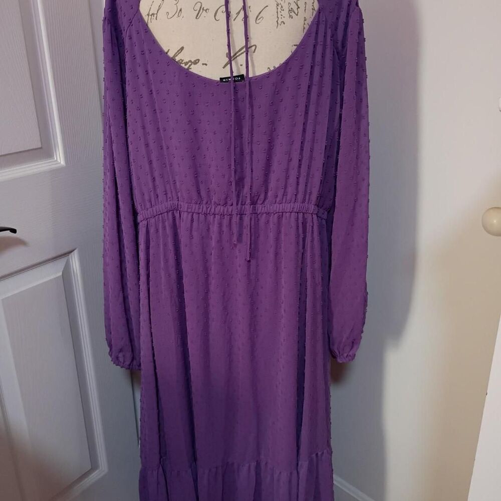 Torrid Women's Purple Dress - Picture 2 of 7